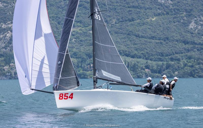 Paolo Brescia's Melgina (ITA) - Melges 24 European Sailing Series 2024 - Fraglia Vela Riva photo copyright IM24CA / Zerogradinord taken at Fraglia Vela Riva and featuring the Melges 24 class