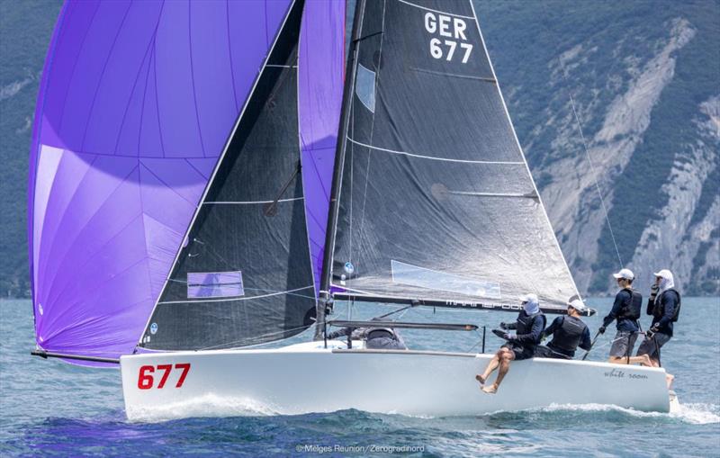 Michael Tarabochia's White Room with Luis Tarabochia at the helm - Melges 24 European Sailing Series 2024 - Fraglia Vela Riva photo copyright IM24CA / Zerogradinord taken at Fraglia Vela Riva and featuring the Melges 24 class