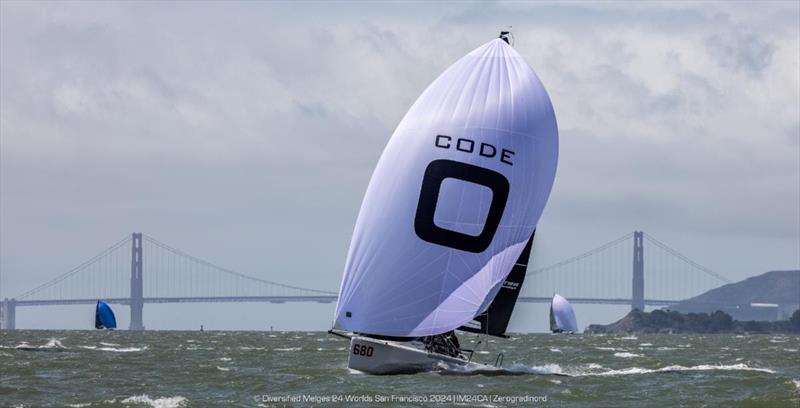 Ivo Matic' Mataran 24 (CRO) with Ante Botica at the helm - 2024 Diversified Melges 24 Worlds in San Francisco photo copyright IM24CA / Zerogradinord taken at  and featuring the Melges 24 class