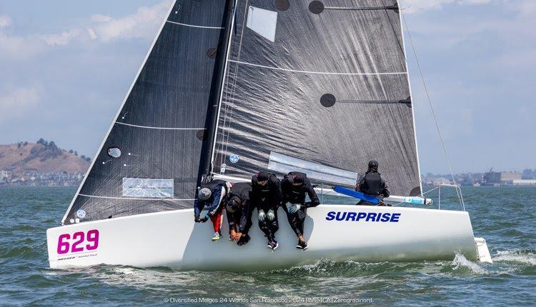 2024 Corinthian Melges 24 North American Sailing Series Champion, Dan Berezin's Surprise - photo © Zerogradinord / International Melges Class Association