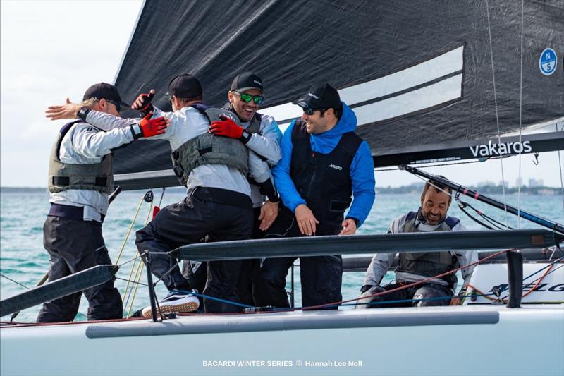 Melges 24 – ‘Nefeli' wins the final race to claim overall victory - Bacardi Winter Series Event 2 photo copyright Hannah Lee Noll taken at Shake-A-Leg Miami and featuring the Melges 24 class