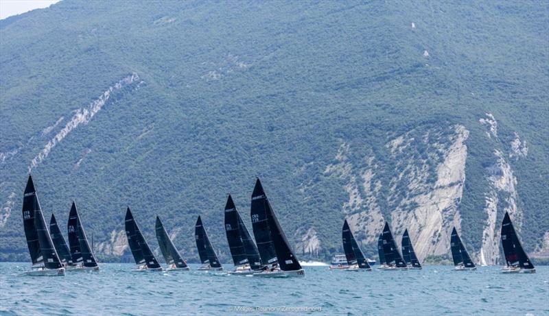 Melges 24 European Sailing Series 2024 - Riva del Garda, Italy photo copyright Melges Reunion / Zerogradinord taken at Fraglia Vela Riva and featuring the Melges 24 class