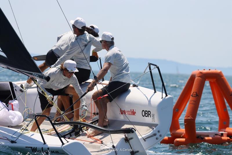 Paolo Brescia's Melgina ITA854 - 2025 Melges 24 European Sailing Series - 2025 Trofeo Gaudi - Monfalcone, Italy - photo © IM24CA / Zerogradinord / Andrea Carloni