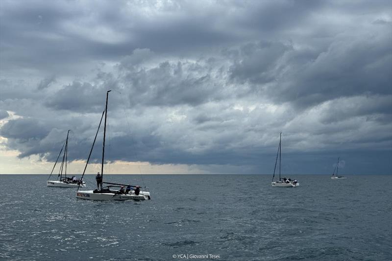 Severe weather on day 1 - Melges 24 World Championship 2025, Trieste, Italy - photo © Yacht Club Adriaco / Giovanni Tesei
