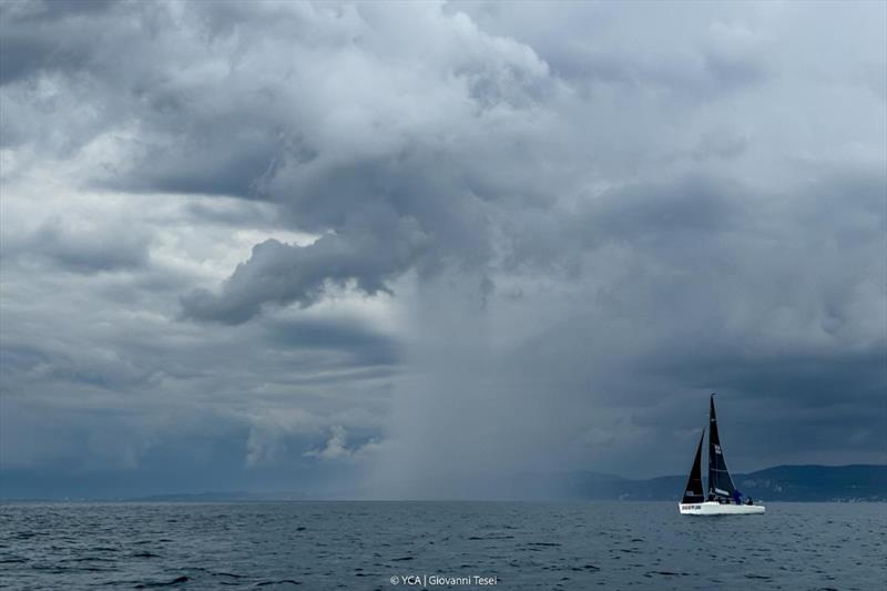 Melges 24 World Championship 2025 day 1 - photo © Yacht Club Adriaco / Giovanni Tesei
