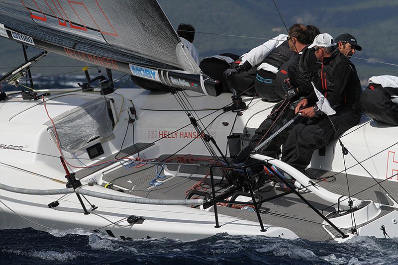 2013 Melges 32 World Championship day 2 photo copyright JOY / IM32CA taken at Yacht Club Porto Rotondo and featuring the Melges 32 class