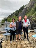 Geoff and Helen Kimber win Bronze Fleet in the Craftinsure Merlin Rocket Silver Tiller at Mumbles © Anna Aylward