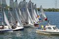 Start of the second race - Merlin Rocket Allen South East series at Fishers Green © Rob O'Neill