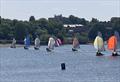 Merlin Rocket HD Sails Midland Series and Silver Tiller at Midland SC © MSC