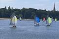 Merlin Rocket HD Sails Midland Series and Silver Tiller at Midland SC © MSC