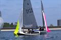 Merlin Rocket HD Sails Midland Series and Silver Tiller at Midland SC © MSC