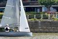 Andy Harris and Sara Warren sailing 607 - Merlin Rockets in the Upriver Race at Ranelagh © RSC