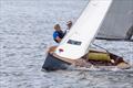 Andy Harris and Sara Warren sailing in the DeMay and Thames Series at Upper Thames Sailing Club © Tony Ketley