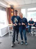 © Andrea Hardiman Mike and Jane Calvert - first overall at the Bartley Merlin Rocket Open © Andrea Hardiman
