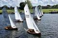 Startline action - Merlin Rockets at Hampton © George Bell