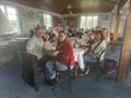 Post sailing dinner during the Merlin Rocket HD Sails Midland Circuit, Classic Series and Craftinsure Vintage Series at Trent Valley © TVSC