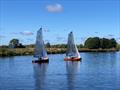 Light wind racing during the Merlin Rocket HD Sails Midland Circuit, Classic Series and Craftinsure Vintage Series at Trent Valley © Helen Neaverson