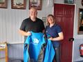 Stuart Jenkins and Nicola Scaddan win the Vintage fleet during the Merlin Rocket HD Sails Midland Circuit, Classic Series and Craftinsure Vintage Series at Trent Valley © TVSC