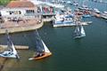 Launching time - Merlin Rocket Silver Tiller at Lymington Town © LTSC