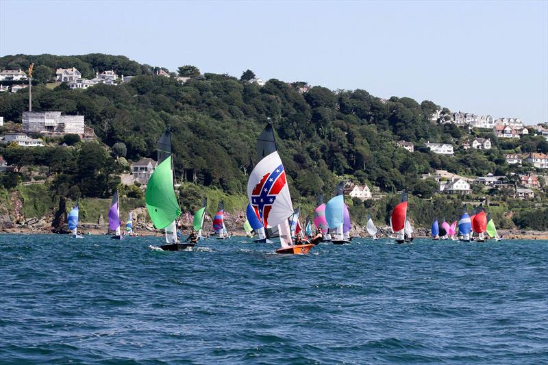 Sharps Doom Bar Salcombe Merlin Week day 4 photo copyright John Murrell / www.moor2seaeventphotography.co.uk taken at Salcombe Yacht Club and featuring the Merlin Rocket class