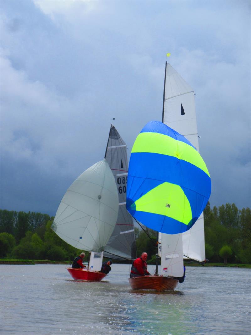 Merlin Rocket De May and Thames Series at Medley photo copyright Richard Burton taken at Medley Sailing Club and featuring the Merlin Rocket class