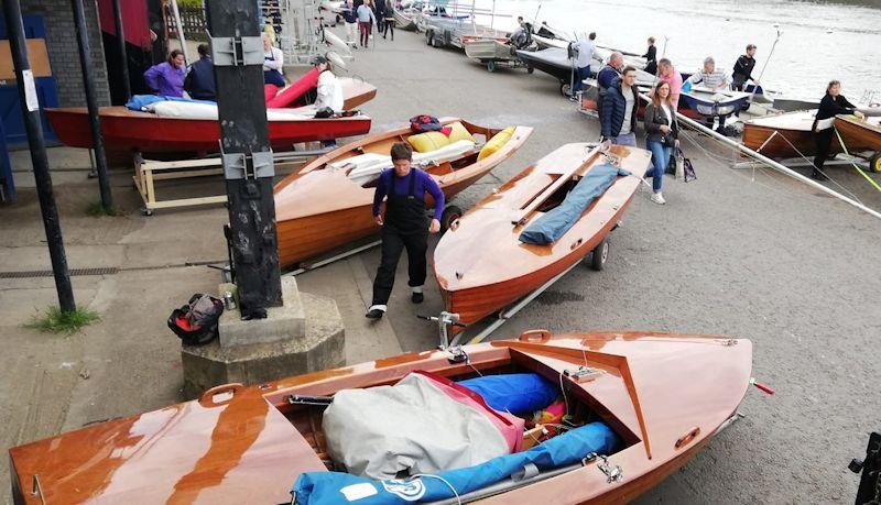 Craftinsure Thames, Vintage and Classic Merlin Rocket Downriver Race at Ranelagh - photo © Mathieu Pelegrin