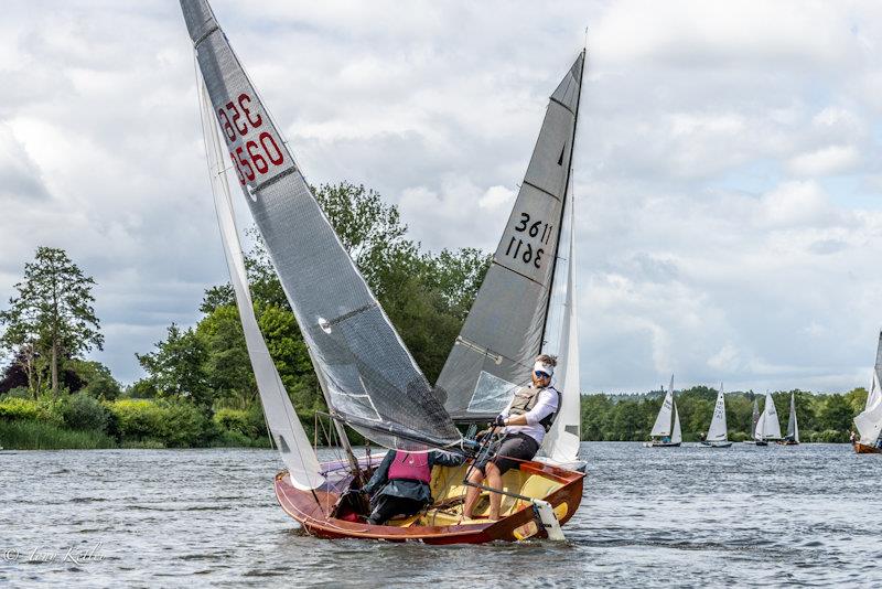 A regatta for all boat ages - Merlin Rocket River Championships photo copyright Tony Ketley taken at Upper Thames Sailing Club and featuring the Merlin Rocket class