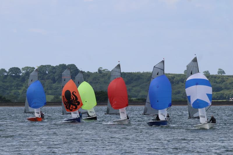 Battles in the Gold, Silver and Bronze Fleets during the Allen Merlin Rocket Inlands at Bristol Corinthian photo copyright Kate Lee taken at Bristol Corinthian Yacht Club and featuring the Merlin Rocket class