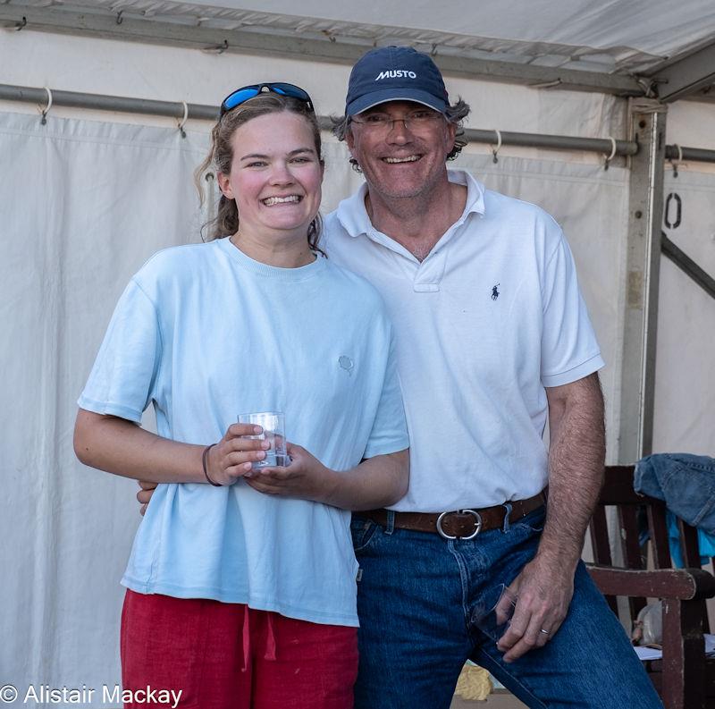 Merlin Rocket Nationals at Tenby Prize Giving photo copyright Alastair Mckay taken at Tenby Sailing Club and featuring the Merlin Rocket class