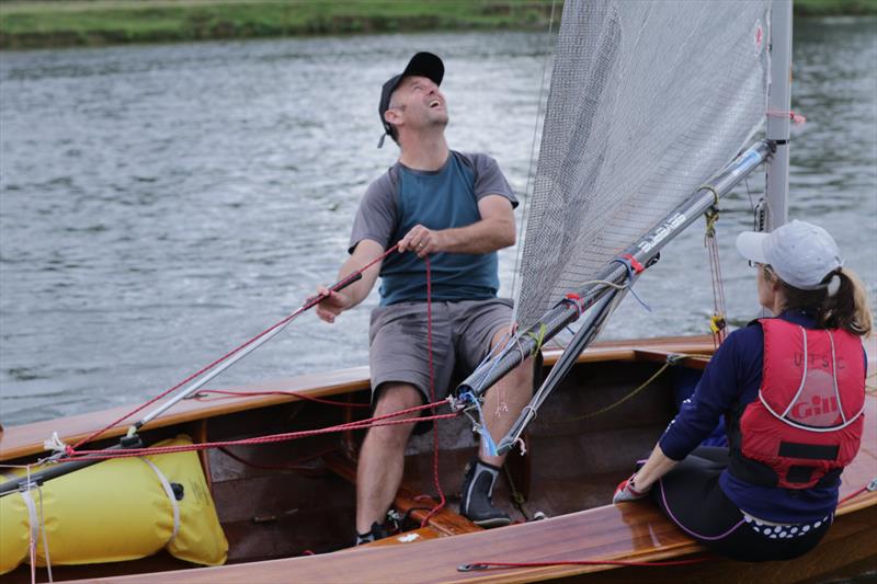 Craftinsure Silver Tiller, DeMay and Thames Series racing at Upper Thames photo copyright Philip Russell taken at Upper Thames Sailing Club and featuring the Merlin Rocket class