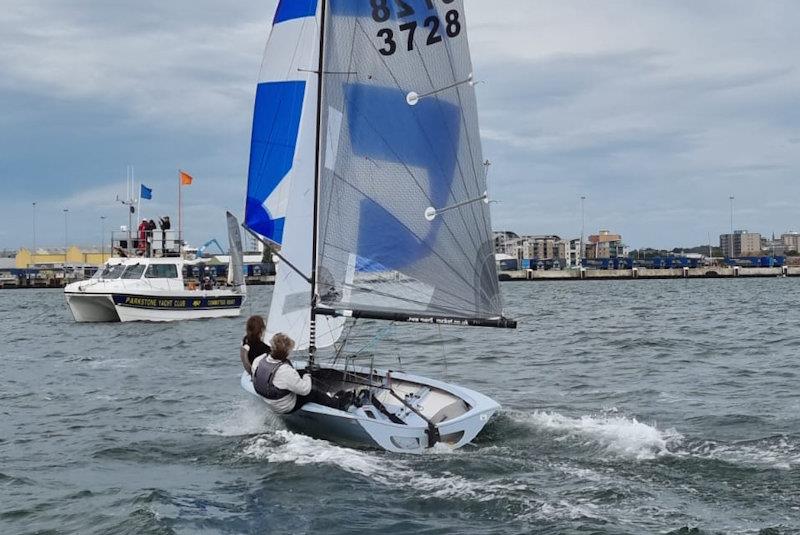 Judtih Williamson and Fran Gifford - Merlin Rocket Women's Championship photo copyright Graham Williamson taken at Parkstone Yacht Club and featuring the Merlin Rocket class