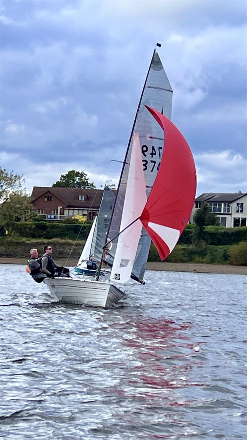 Merlin Rocket Felucca Trophy at Hollingworth Lake photo copyright Steve Richardson taken at Hollingworth Lake Sailing Club and featuring the Merlin Rocket class