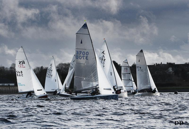 The Bartley Beast photo copyright Debbie Degge taken at Bartley Sailing Club and featuring the Merlin Rocket class