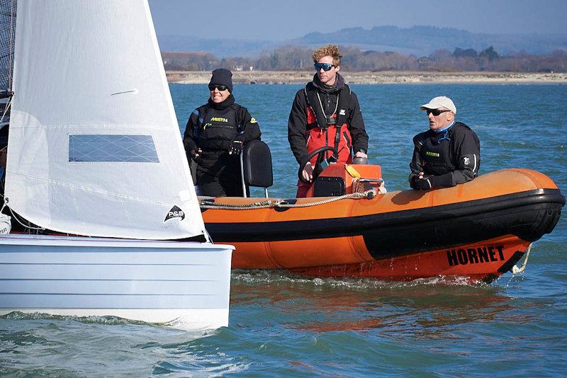 Merlin Rocket Class Training at Hayling Island - photo © Rob O'Neill