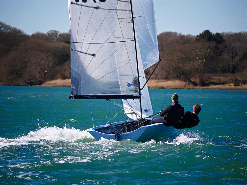 Chichester Snowflake Series day 4 photo copyright Mark Green taken at Chichester Yacht Club and featuring the Merlin Rocket class