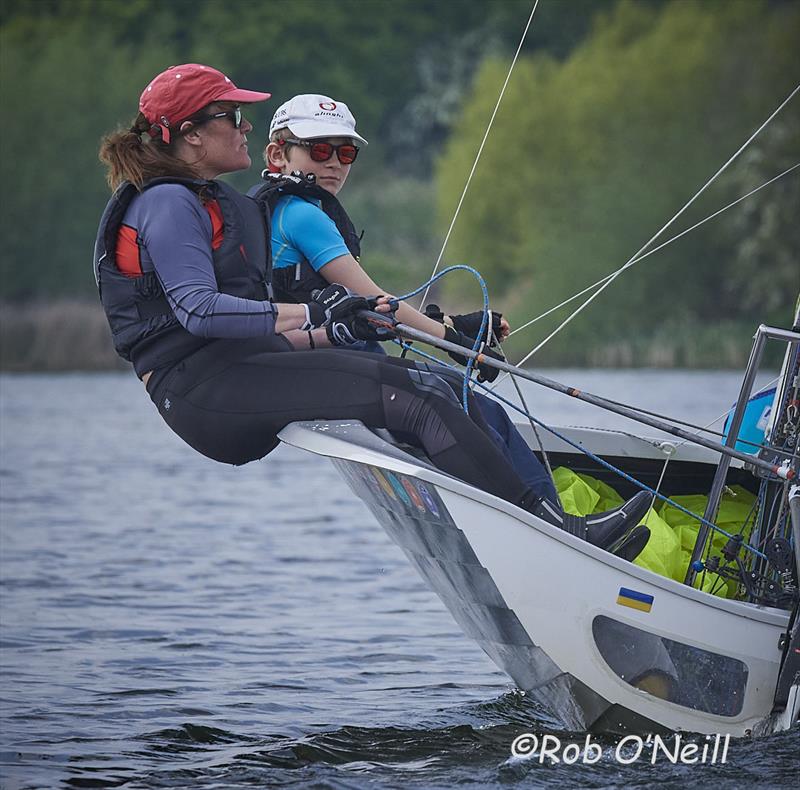 Wembley Sailing Club Craftinsure Silver Tiller and Allen South East Series event photo copyright Rob O'Neill taken at Wembley Sailing Club and featuring the Merlin Rocket class