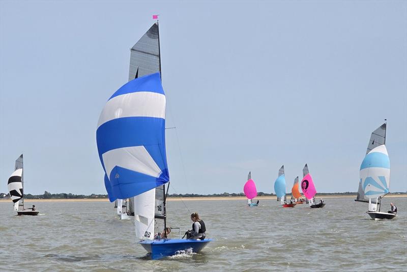 Mary Henderson-White and Robbie Stewart - Merlin Rocket Craftinsure Silver Tiller and Allen SE Series at Brightlingsea - photo © Stuart Smith