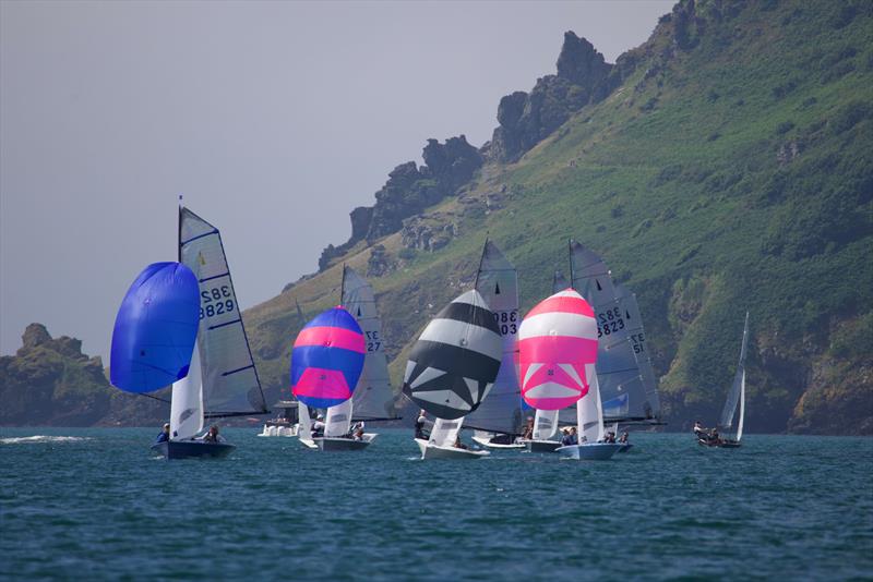 Helly Hansen Merlin Rocket Salcombe Week - Tuesday racing - photo © Lucy Burn