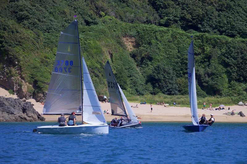 Helly Hansen Merlin Rocket Salcombe Week - Thursday racing - photo © Lucy Burn