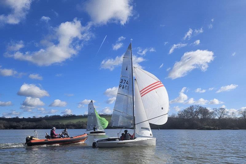 Merlin Rocket Youth Training event 1 at Fishers Green - photo © FGSC / MROA