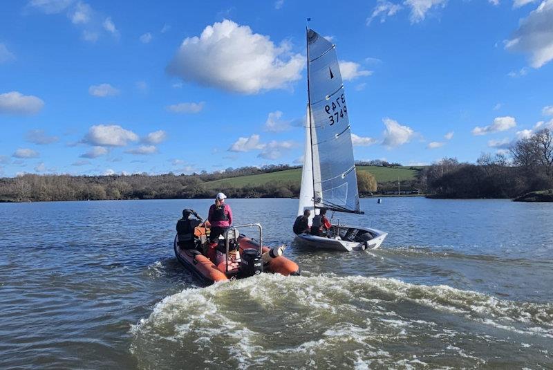 Merlin Rocket Youth Training event 1 at Fishers Green - photo © FGSC / MROA