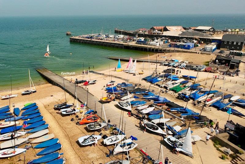 Arrivals - Merlin Rocket Craftinsure Silver Tiller at Whitstable photo copyright Ayhan Betez / Eye Sky UK taken at Whitstable Yacht Club and featuring the Merlin Rocket class