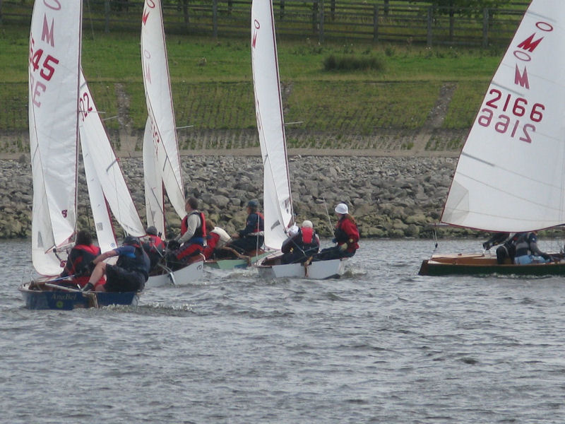 Miracles at Thornton Steward photo copyright Amanda Killip taken at Thornton Steward Sailing Club and featuring the Miracle class