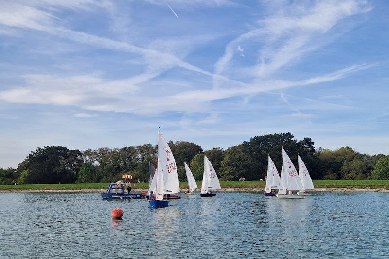 Miracle End of Seasons at Shustoke - start of final race photo copyright Aaron Gibson taken at Shustoke Sailing Club and featuring the Miracle class