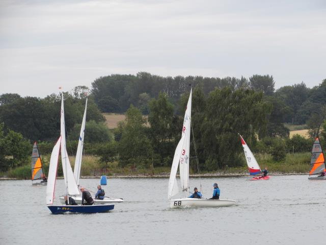 Border Counties Midweek Sailing at Shotwick Lake - Downwind - photo © Brian Herring