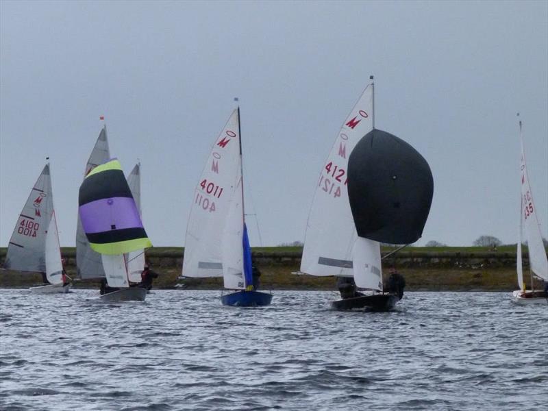 Spinnaker leg during the 2026 Miracle Northern Area Championship & Miracle Youth & Junior National Championships at Delph Sailing Club - photo © Poppy Haslam
