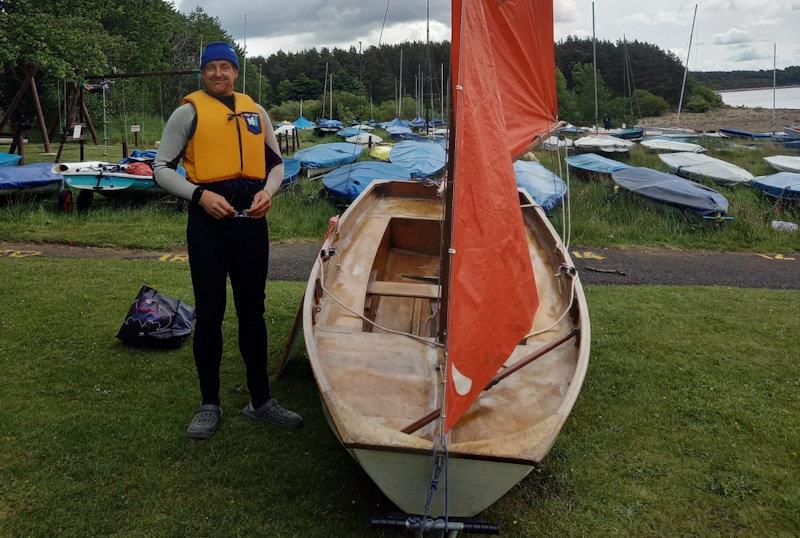 Mark Crabtree - Mirror Northern Championship at Derwent - photo © David Coady