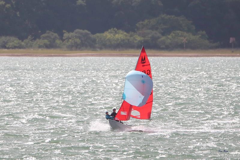 Mirror UK National Championship 2025 at Netley Sailing Club photo copyright Tim Bees taken at Netley Sailing Club and featuring the Mirror class