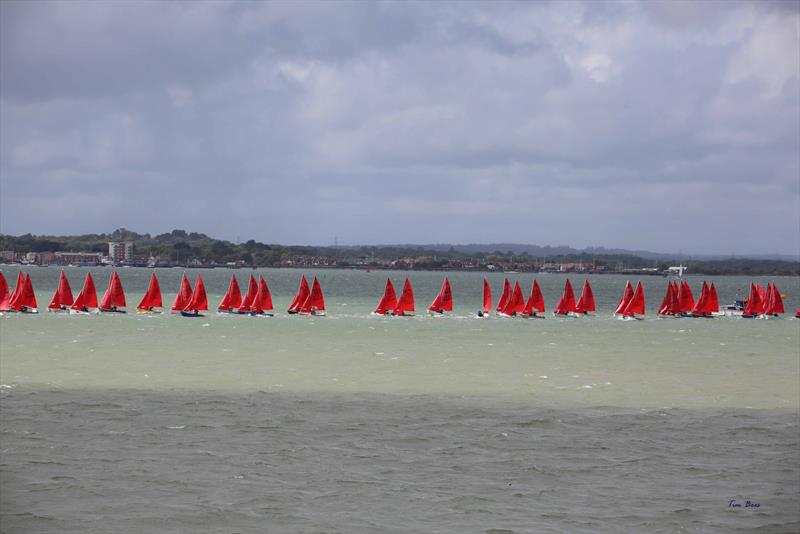 Mirror UK National Championship 2025 at Netley Sailing Club - photo © Tim Bees