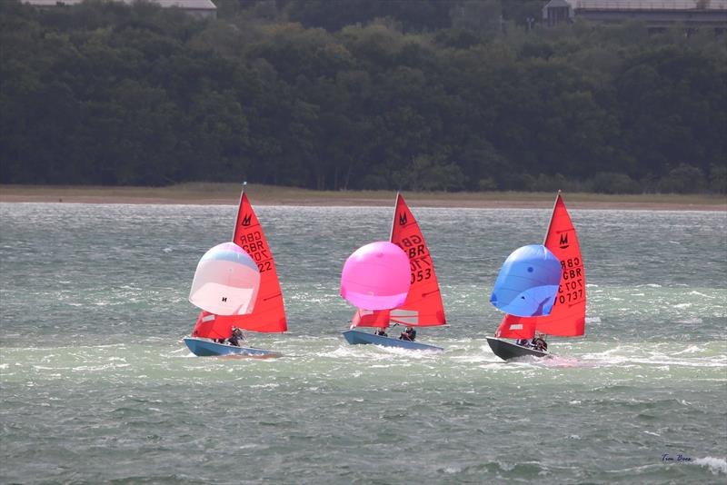 Mirror UK National Championship 2025 at Netley Sailing Club photo copyright Tim Bees taken at Netley Sailing Club and featuring the Mirror class